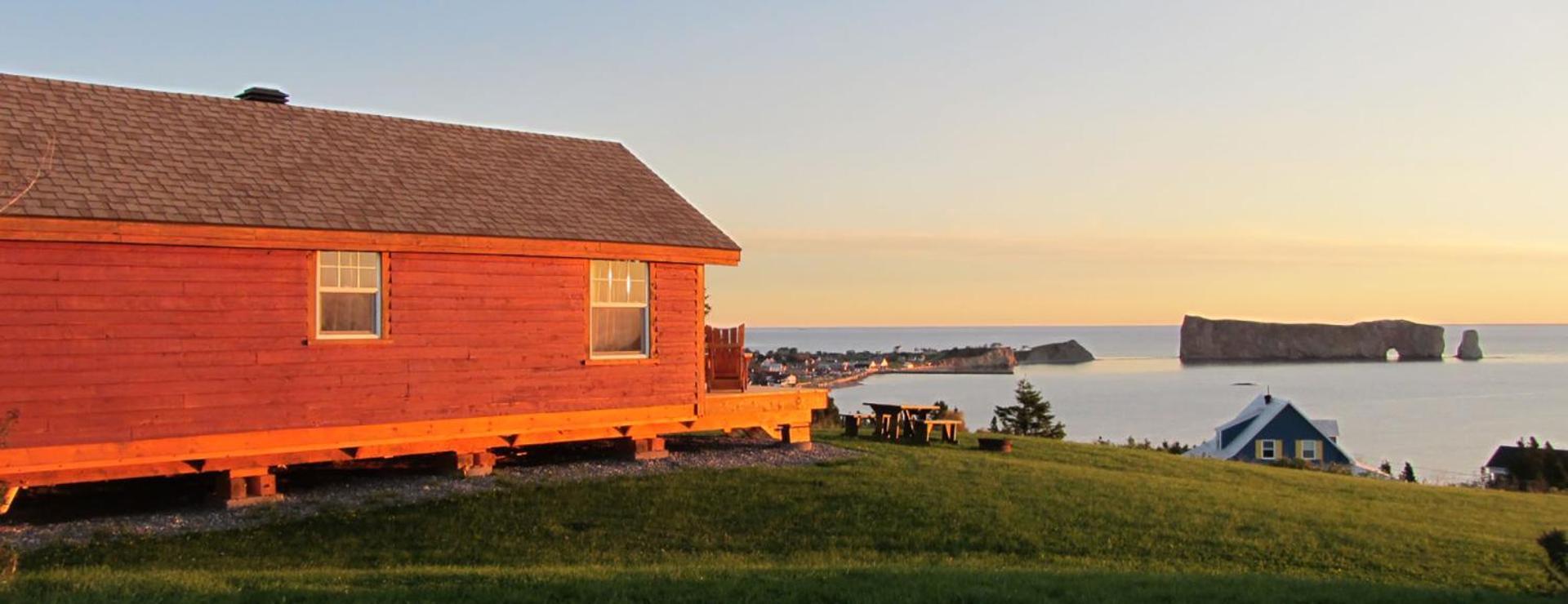 Chalets Nature Ocean Percé Zewnętrze zdjęcie
